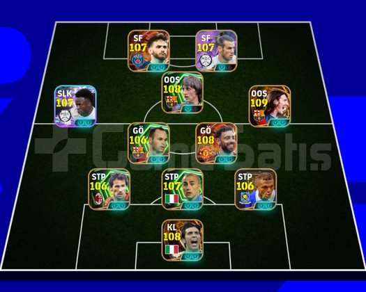 7 bombacı 110 luk messi ve diğerleri
