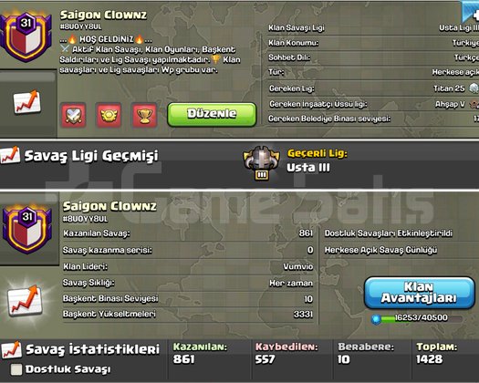 31 SEVİYE SAİGON CLOWNZ BAŞKENT MAX USTA LİGİ