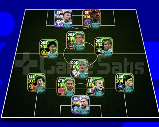 KG 3250 1 BOMBACI+MBAPPE+DEMBELE+SEDORF+KAGAWA