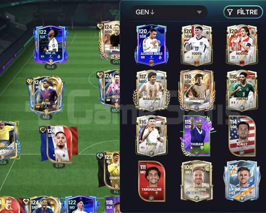 Satılık fc mobile hesabı