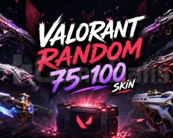 TR GARANTILI 75-100 SKIN VALORANT RANDOM