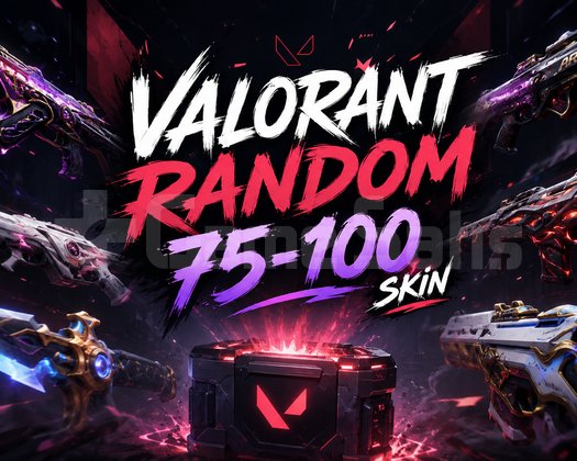 TR GARANTILI 75-100 SKIN VALORANT RANDOM