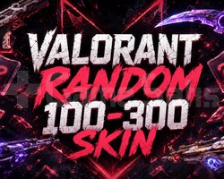 TR GARANTILI 100-300 SKIN VALORANT RANDOM