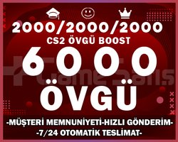 6000+ ÖVGÜ CS2 YEŞİL GÜVEN FAKTÖRÜ