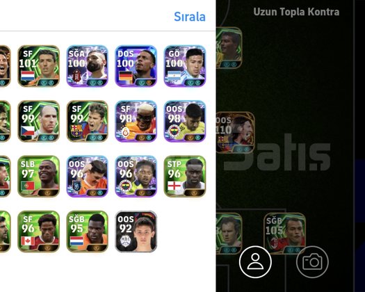 Hesapta 9 adet özel menajer bulunmaktadır