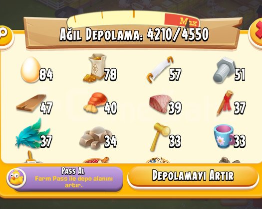 143 LVL EMEK HESABI İCİNDEKİ URUNLERLE BERABER