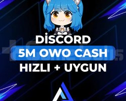 Anında + Botsuz OwO 5M Cash