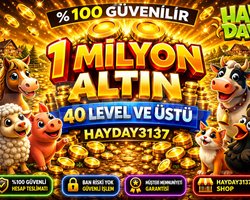 1 MİLYON ALTIN HEMEN TESLİM