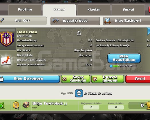 LİĞ ÖNCESİ FIRSAT SERİLİ KLAN