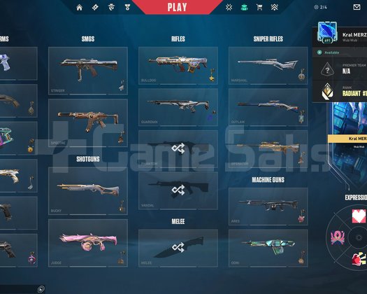 RADIANT RANK 425 ELO ACIL SATILIk
