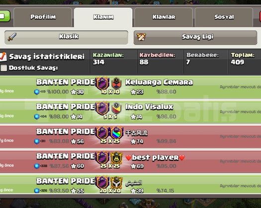 SİTENİN EN UCUZ KLANLARI #2
