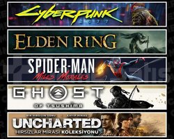 Cyberpunk +Elden +Miles +Tsushima +Uncharted
