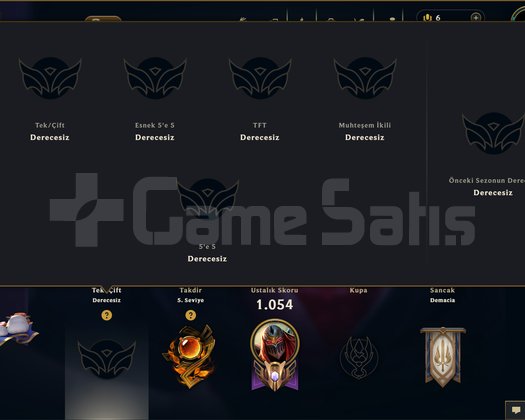 EUW | 611 KOSTÜM 133K ÖZ 763 LVL EFSANE MAİL HESAP
