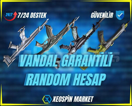 TR Vandal Garantili Mail Değişen Random Hesap