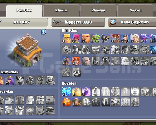 8 bb 4 inşaatçı başlangıç hesabı