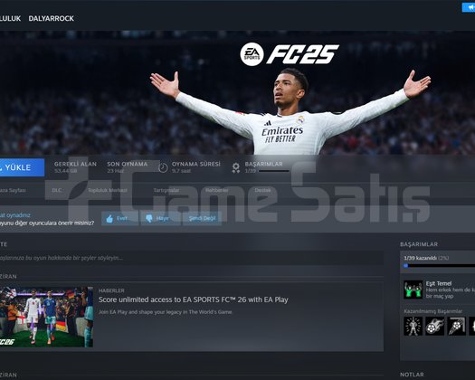 fc 25 butun bılgıler degısır steam