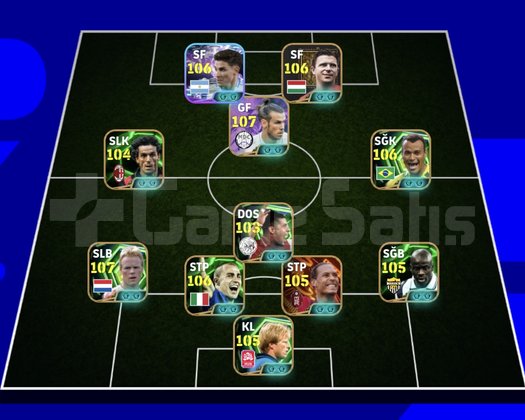 KG 3250 3 BOMBACI+BALE+ALVAREZ+PUSKAS+VANDİJK