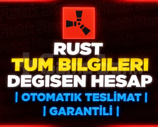 ANINDA | TÜM BİLGİLERİ DEĞİŞEN | RUST | STEAM