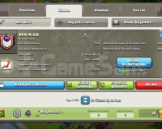EŞSİZ SAPASAĞLAM TEMİZ REQ N GO BAĞIŞ KLANI!