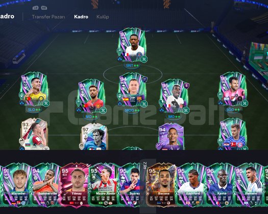 SİTENİN AÇIK ARA EN İYİ HESABI + CR7+DEMBELE  VS