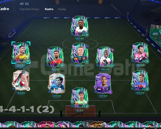 SİTENİN AÇIK ARA EN İYİ HESABI + CR7+DEMBELE  VS