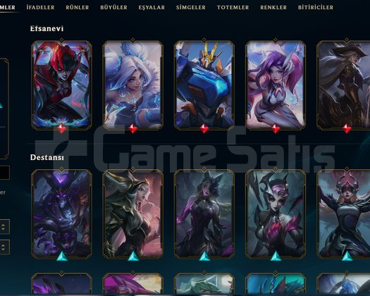 TR ZÜMRÜT 4 ADC MAİN SKİNLİ / TFT Chibi Soraka