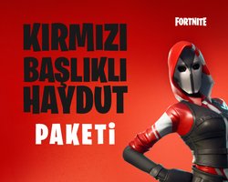 Fortnite Kırmızı Başlıklı Haydut Paketi