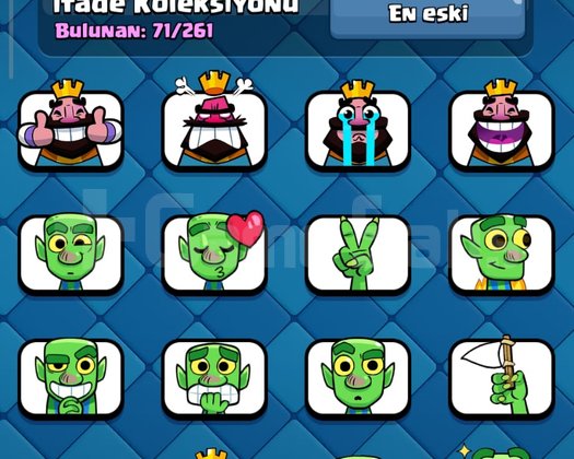 Temize Çekilmiş 12.500K 16 Evrim 71 Emojili