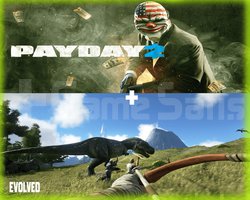 2 OYUN ARK EVOLVED + PAYDAY 2 OFFLINE