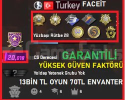 20K ELO 8 MADALYA SEÇKİN YEŞİL FAKTÖR  FACEİT