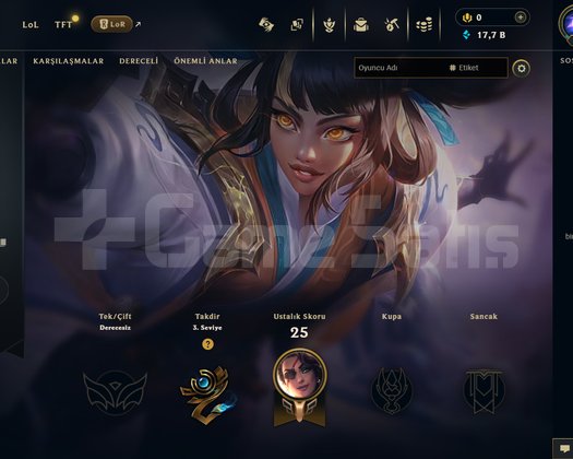 16 lvl Yücelik Yolu Zeri skinli