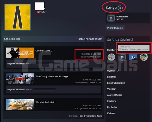 ANINDA TESLİM | 7 MADALYA | 1125 SAAT | FACEIT