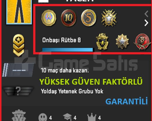 ANINDA TESLİM | 7 MADALYA | 1125 SAAT | FACEIT