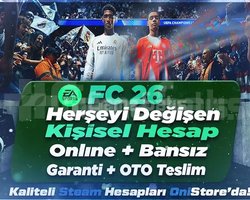 TÜM BİLGİLERİ DEĞİŞEN FC26 STEAM HESABl