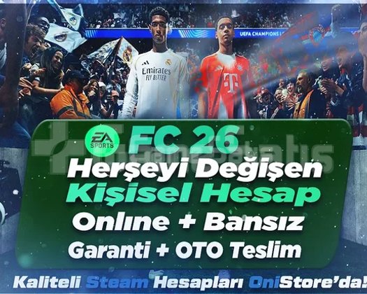 TÜM BİLGİLERİ DEĞİŞEN FC26 STEAM HESABl