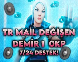 TR - DEMİR 1 0KP - MAİL DEĞİŞEN - DÜŞÜK MMR!