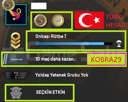 TR HESAP+FACEİT+2 MADALYA 17 WİN 42 SAAT