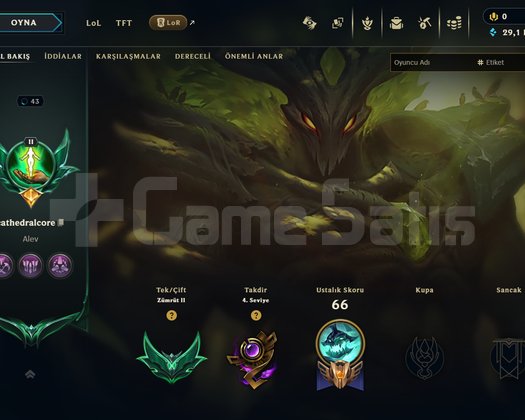 TR // ZUMRUT 2 +30 -10 //9 SKIN// GUNUN HESABI 4