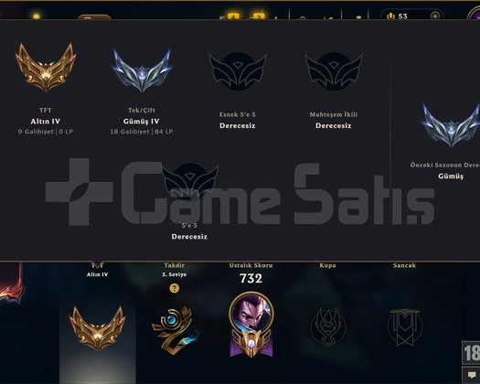 407 KOSTÜM 514 LVL 155K ÖZ EFSANE DOLU MAİL HESAP
