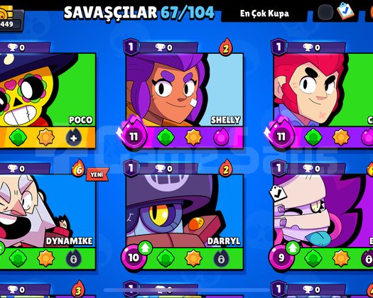 Poco main 67 karakter 30K+ kupa