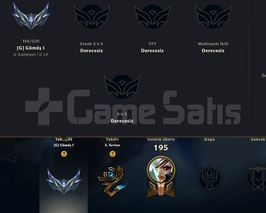 0 WİN 1 LOSE SİLVER1 S13 ACC YERLEŞTİRMEDE 23 SKİN