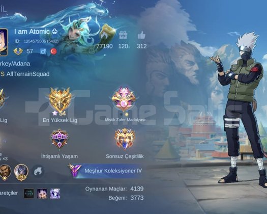 Hayabusa Narutolu Ucuza Meşhur Hesap
