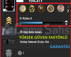 ANINDA TESLİM | 5 MADALYA | 507 SAAT | FACEIT