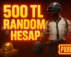 500 TL MUKEMMEL GARANTI PUBG MOBİLE HESAP