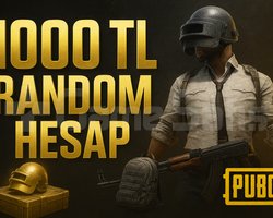1000 TL MUKEMMEL GARANTI PUBG MOBİLE HESAP