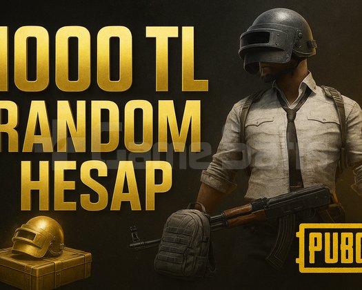 1000 TL MUKEMMEL GARANTI PUBG MOBİLE HESAP