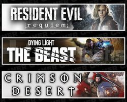 RE Requiem +The Beast +Crimson Desert