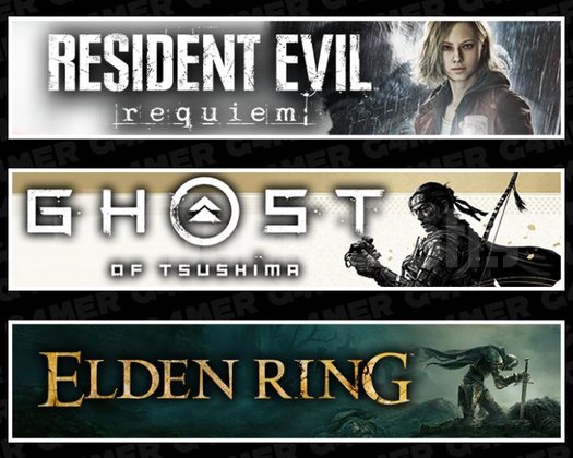 RE Requiem +Tsushima +Elden Ring