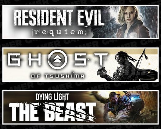 RE Requiem +Tsushima +The Beast
