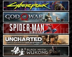 Cyberpunk +GOW +Spider 1 +UNCH +Wukong